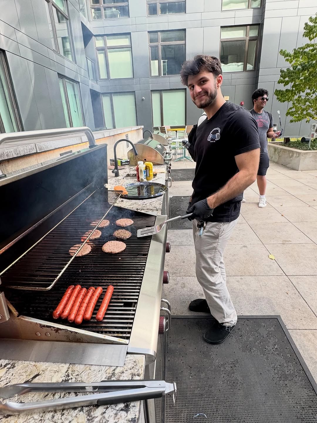 Swipe to see the sizzle! Our patio cookout brought the heat & the smiles! \ud83d\udd25\ud83c\udf54 