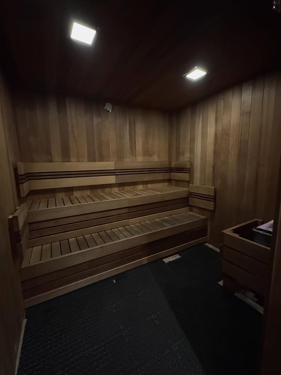 Cold outside? More like brrr-illiant excuse to hit the sauna \ud83d\udd25\ud83e\uddd6\u200d\u2640\ufe0f Located right in our yoga studio, it's your cozy escape from the Evanston tundra. Come for the zen, stay for the sweat! 