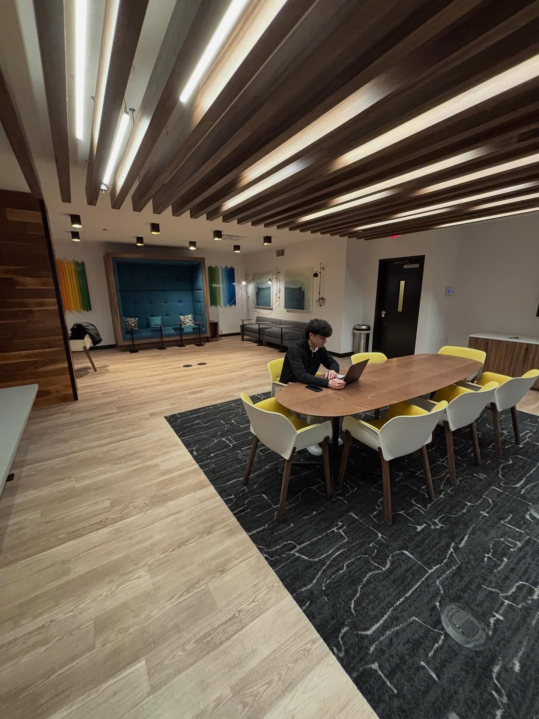 Productivity has a new home, and it's right downstairs.\ud83d\udcda \u2728