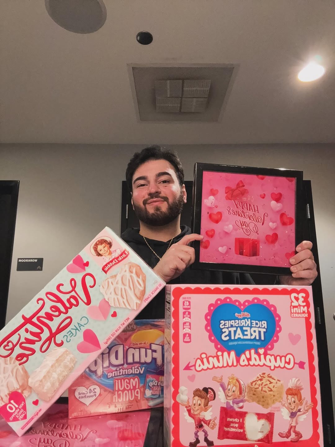 Roses are red, pizza is heart-shaped, and yes\u2026 this is our official love language. \u2764\ufe0f\ud83c\udf55\n\nSwing by tomorrow for Valentine's treats, heart-shaped pizza, and the emotional support carbs we all deserve. No date required \u2014 just a healthy appreciation for free food. 