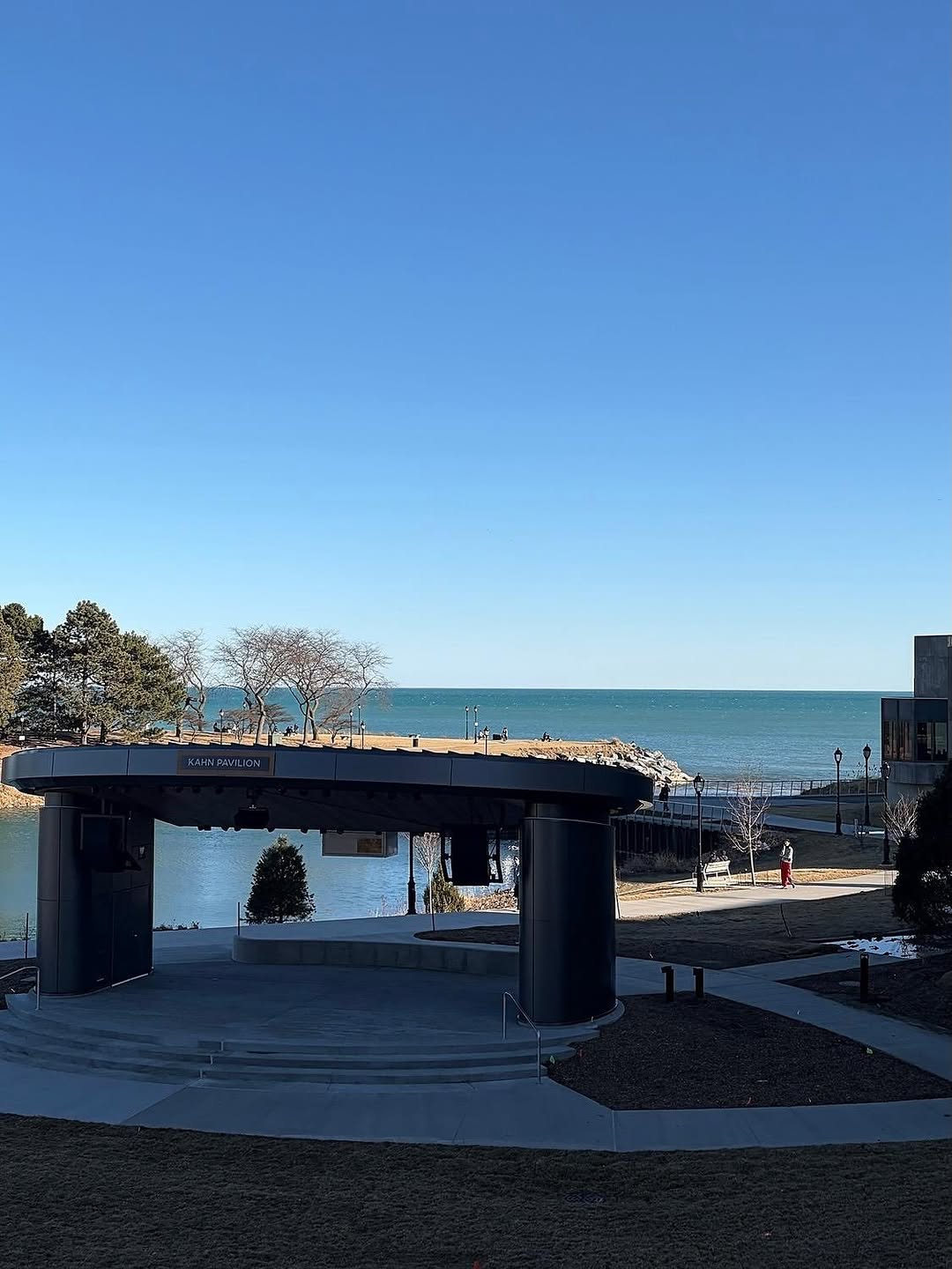 Proof that Evanston does, in fact, believe in happiness. At least for a little while. Please act accordingly before it's 15 degrees and humbling again. 