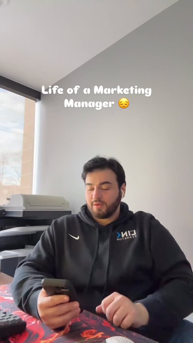 Because apparently, if I'm on my phone, I must be goofing off.. \ud83d\ude43 (hi, I'm the marketing manager)\n\n