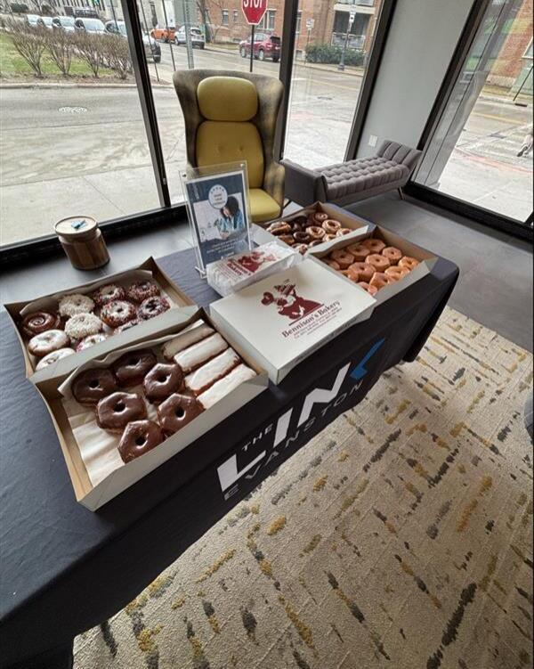 Powered by sprinkles and great feedback \ud83c\udf69\u2728 Nothing better than donuts and good company. 